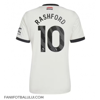 Manchester United Marcus Rashford #10 Tricou Fotbal Replică 2024-25 Barbati Treilea